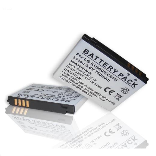 Akkumul�tor LG KU990 Viewty, ut�ngy�rtott MBP-KU990-L750